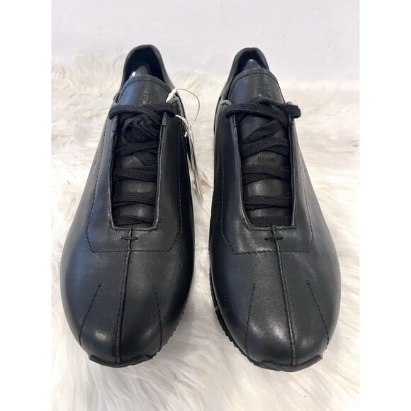 Zara Men Leather Sneakers X SR_A Black Causal Lace Up Shoes Size US 9 EU 42 $159 - Picture 6 of 15